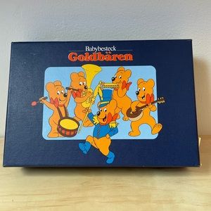 Babybesteck Goldbären Baby Silverware Set